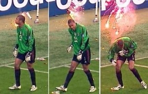 Dida's incident in the 2004-05 Champions League match vs. Inter